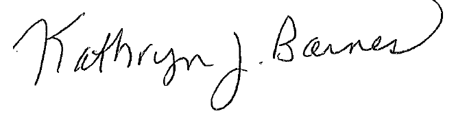 Katie Barnes Signature