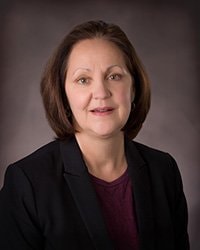 Portrait of Pam Williams, Regional Vice President, Ridgeview Le Sueur Medical Center and Ridgeview Sibley Medical Center