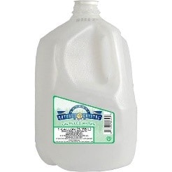 Photo of distilled water gallon container