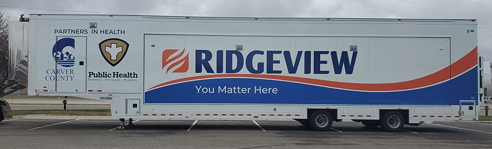 Photo of Ridgeview emergency semi trialer