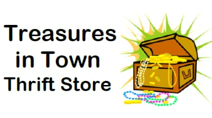 Photo of Treasures in Town Thrift Store Logo