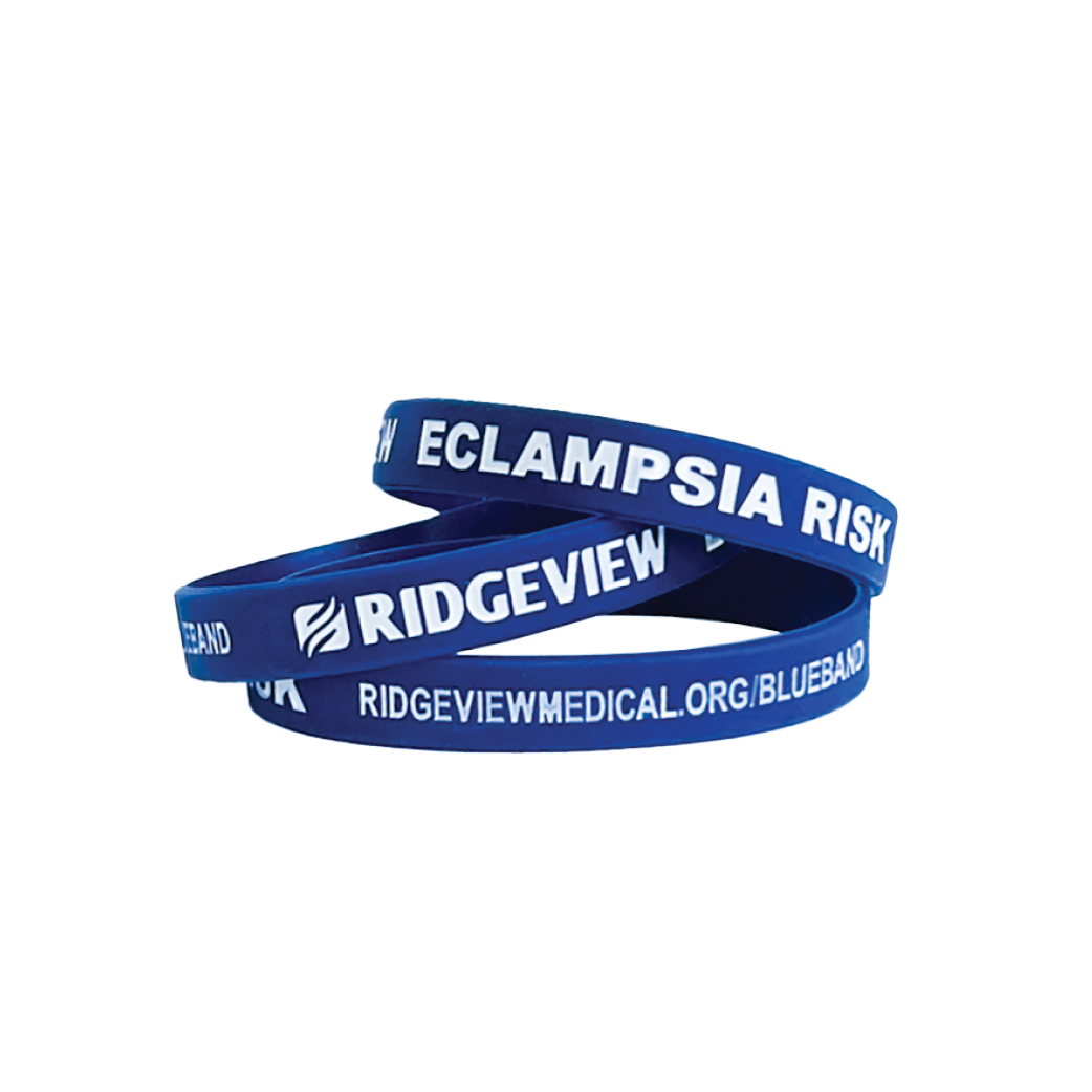 image of Ridgeview's blue bands