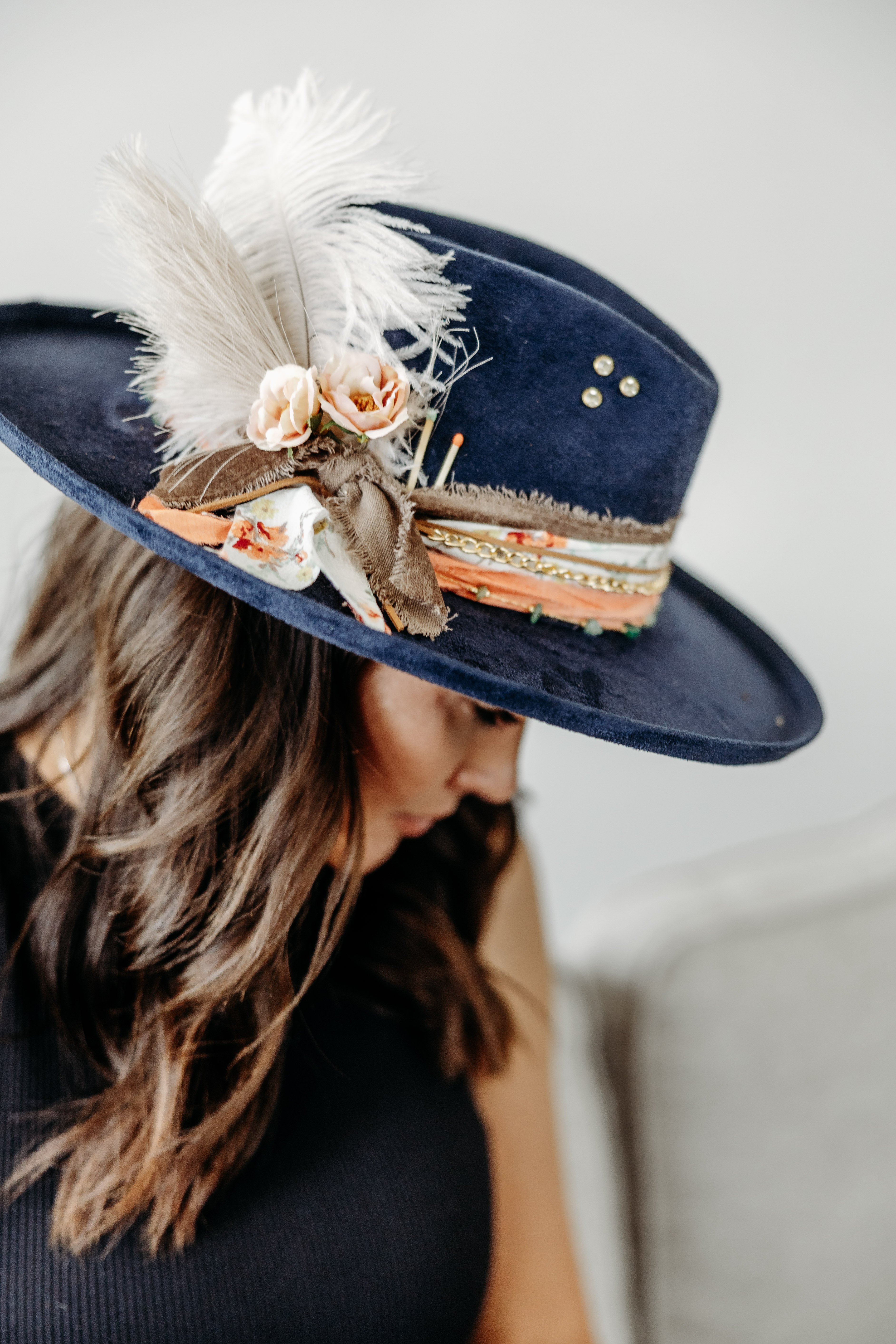 Photo of a blue hat