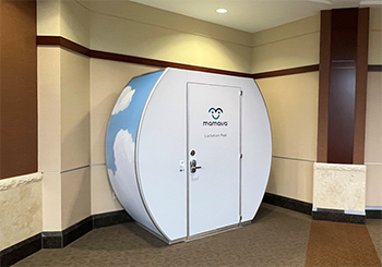 Mamava lactation pod at Ridgeview